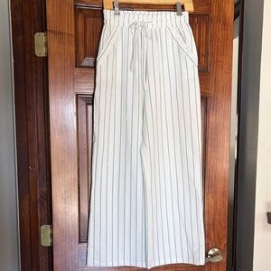 Sienna Sky Cotton Striped Pants size M
